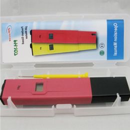 Freeshipping Digital pen pocket ph meter, 0-14 ph-107, ph 009/ 4pcs per pack Vhckn