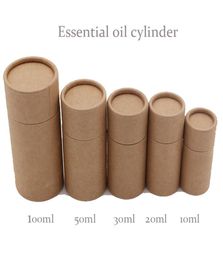 50 Essential oil I dropper bottle paper tube paper can packaging fine oil bottle packaging 10ml 20mL 30m tea l paper tube printing7414459