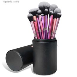 Makeup Brushes Female Facial Cosmetics Collection 20cm Pu smp15063 5cm Makeup Brush Mixing Tools Authentic 15pcs Custom Advanced Synthetic Q231110