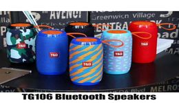 TG106 Bluetooth Wireless Speakers Subwoofers Hands Call Profile Stereo Bass Support TF USB Card AUX Line In HiFi Loud Mini Po2572487