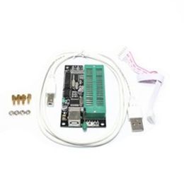 Integrated Circuits A404 10pcs PIC K150 Programmer USB Automatic Programming Develop Microcontroller USB cable Mwcsj