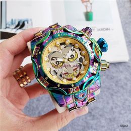 Undefeated RESERVE DC JOKER Wristwatch Stainless Steel Quartz Mens Fashion Business Watch Reloj Hombres Drop231u