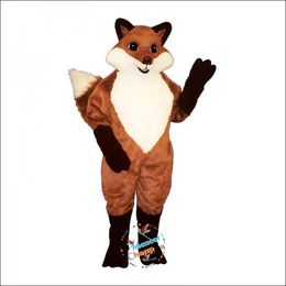 2024 Halloween English Fox Mascot Costume Suit Party Dress Christmas Carnival Party Fancy Costumes Adult Outfit