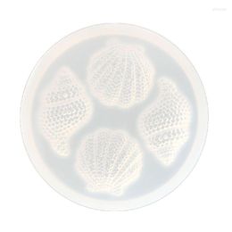 Baking Moulds Mirror Flash Shell Silicone Mold Conch Drip Accessories Mobile Phone Decorative Material