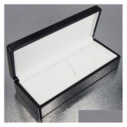 Other Office School Supplies Wholesale Top Quality Wooden Box For M-Pen Grade Black Paint Ered Luxury Gift Pen With The Warranty M Dhhbf