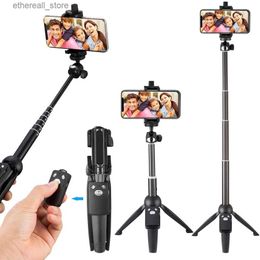 Selfie Monopods 40-inch Selfie Stick Tripod Extendable Wireless Remote Tripod Stand Compatible All Smartphone Q231110