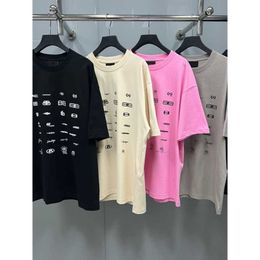 Designer summer women t shirt Shirt High Edition Family 23SS Classic Collection Multi Element Printed Sleeve Loose T-shirt