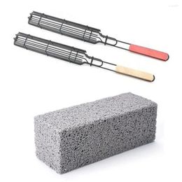 Tools Cleaning Brush Bricks Actual Easy To Clean Multipurpose Even Heat Distribution Durable Barbecue Tool High Quality Use