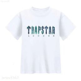 Men's T-Shirts Trapstar London Men Women Fashion Father And Son Haruku Tshirt Parentchild Clothing Casual Short Sleeve T Shirt Oneck Tees 319