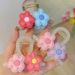 Hair Clips Elegant With Flower Claw Clip Non-Slip Strong Hold Catch Barrettes Styling Tool