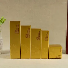 Bottles Custom Various Styles Size Embossing Kraft Paper Cardboard Skin Care Packaging Box