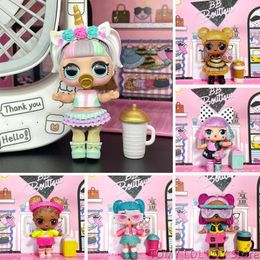 Dolls Original 1PC Flash Doll Set Unicorn Rare LOL Accessories Dress Up Toy Girl Play House Year Gift 231109
