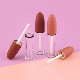 Storage Bottles 10/50pcs 4ml Empty Lip Gloss Tube Mini Lipstick DIY Plastic Lipgloss Bottle With Leakproof Inner Sample Cosmetic Container