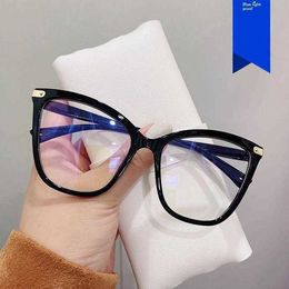 Cat Eye Glasses Frame Anti Blue Light Internet Sensation Literature Style
