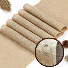 Party Decoration 120-300MM Width Natural Jute Burlap Hessian Ribbon Rolls Vintage Rustic Wedding Decor Christmas Gift Wrapping Home