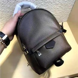 Fashion Mini Backpack women leather double straps bag handbag 415622865