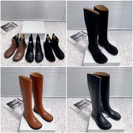 Designer Shoes Campo Chelsea Ankle Knee Boots Fashion Women Platform boots luxury calfskin leather suede Riding boot Size 35-40
