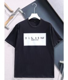 Designer Men's Tee shirts Black and white Fashion classic Alphabet Print Luxury brand 100% cotton Breathable slim casual men street 3xl