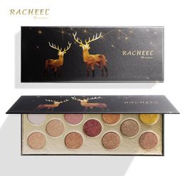 New 11 Colours Stars Elk Wet Soft Eyeshadow Palette Shimmer Matte Eye Shadow Mud Smoky Eye Makeup Lasting Cosmetic Tools1055748