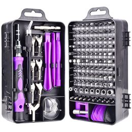 Screwdrivers Screwdriver Set 135 in 1 Precision Screwdriver Set Manual Tool Set Repair Tool Set Multi Tool Magnetic Screwdriver S2 Steel Tool 230410