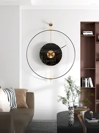 Wall Clocks Minimalist Dining Room Decorative Creative Clock Large Nordic Living Art Watch Office Home Decoration