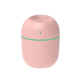 New Humidificador Mini Air Humidifier Aroma Essential Oil Diffuser Portable Humidifier for Home Car USB with LED Night Lamp Migci