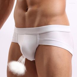 Underpants Men Underwear Briefs Soft Penis Pouch Jockstrap Mens Sexy Lingerie Panties U Convex Low Waist Breathable 15 Colours