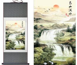 Mountain And River Painting Chinese Scroll Painting Landscape Art Painting86751281456878