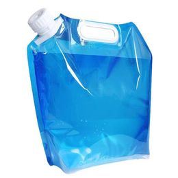 Outdoor Water Bladder Hydration Gear Portable Camping Reuseable 5L Water Bag Folding Water Storage Bags for Picnic BBQ