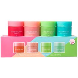 Korea Lip Sleeping Mask Lip Moisturizer Night Sleep Lip Mask Hydrating Nutrious Repair Lip Film Dead Skin Remove Care