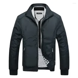 Men's Jackets Bomber Military 2023 Spring Autumn Casual Solid Slim Coat High Quality Business Windbreaker Jacket Plus Size 5XL