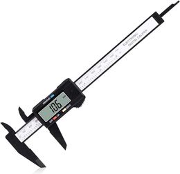 Digital Calliper 6" 150mm Micrometre LCD Gauge Vernier Electronic Measuring Ruler
