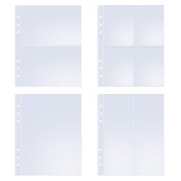 Notepads 10 A5 6 Ring Clear Binder Refull 1 2 4 Pocket Set Toploader Pocards Notebook Diary Po Album Drawing Notepad 230408