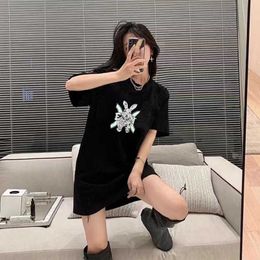 2023 New designer womens t shirt high-end Shirt High Edition Spring Rabbit Year Exclusive Casual Round Neck Sleeve Unisex Loose T-shirt Couple