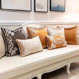 Pillow Light Luxury Nordic Sofa Living Room European High-grade Waist Protection Backrest Large Cover