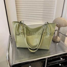 Shoulder Bags New Casual Large Capacity Totes for Women Big PU Bag Pack Daily Use Bagcatlin_fashion_bags