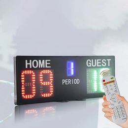 Wrist Support Electronic Scoreboard Portable Match For Tennis Basketball Billiards Remote Control Outdoor Volleyball Pingpong Parts 231109