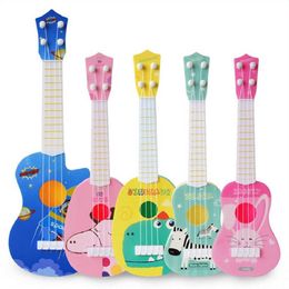 Kids Guitar Musical Instrument Ukulele Music Games For Baby Learning Educational Toys For Children Toddler