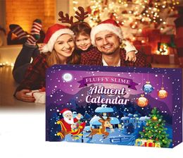 Air Fast Delivery Party Presents Chirstmas Advent Calendar Gift Box With 24 Toy 5 Typle DIY Stress Relief Xmas Santa Claus Blind Boxes For Children Friends5752674