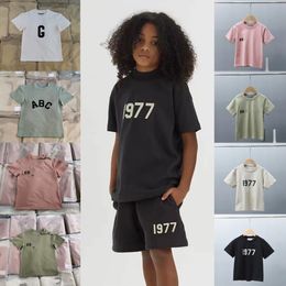 Kids ESS T-shirts Baby Short Sleeve T-shirt Toddler boys girls Clothing Tops Tees Summer children Kids youth Casual Printed Clothing