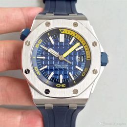 42mm mens fashion 26703 watch multi-style automatic mechanical sports watch rubber strap sports waterproof diving watch174j