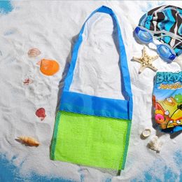 Shopping Bags E74B Children Kids Sand-away Carrying Bag Beach Swimming Pool Mesh Tote