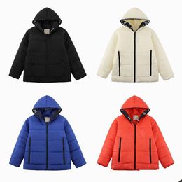 Designer Jackets For Men Winter Puffer Jacket Coats Padded And Thickened Windbreaker Classic Hooded Zip Warm Matter Monclair Asian Dhmt8