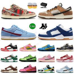 With box Running Shoes for Men Women Panda Cacao Wow Playful Pink Platform Runner Cactus Jack Why So Bad Designer Animal Triple Pink Jogging Jarritos Size EU36-47