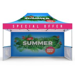 Free shipping Quality 3X6M POP up Advertising Tent, Personalised Outdoor Event Display Marquee Gazebo