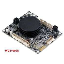 FreeShipping HIFI TPA3116 Bluetooth digital amplifier board 50W*2 Stereo audio amplificador for 4-8ohm speaker T0496 Aughw