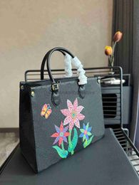 Totes 2023 New Tote Bag Fasion Top Designer Bag Luxury Material Large Capacity Beauty Bagstylishhandbagsstore