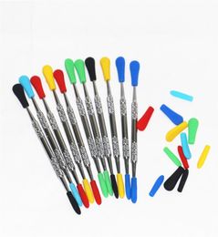 hand tools Silicone Pipe Equipped Concentrate Honey Dab Straw s wax dabber tool for containers8039709