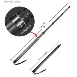 Selfie Monopods 2.9m Carbon Fiber Selfie Stick Length Adjustable Extended Handheld Stick Compatible For Insta360Gopro Accessories Q231110