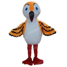 Performance cute bird Mascot Costume Top Quality Christmas Halloween Fancy Party Dress Cartoon Character Outfit Suit Carnival Unisex Outfit